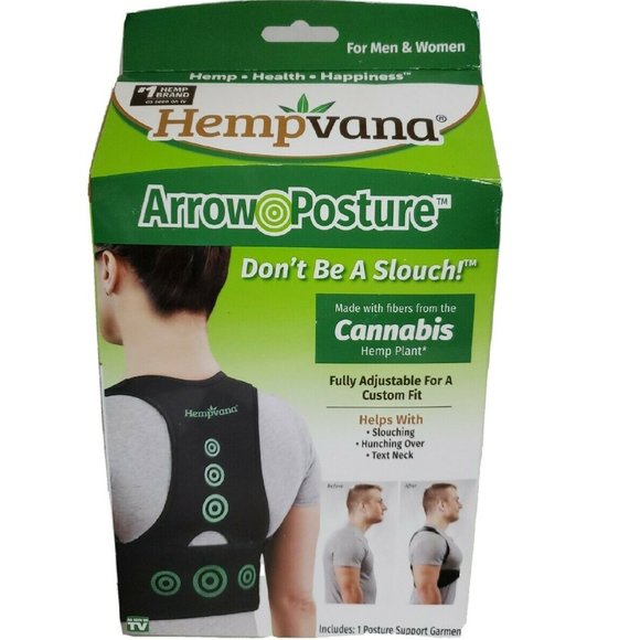 Hempvana Other - Hempvana Arrow Posture Back Support